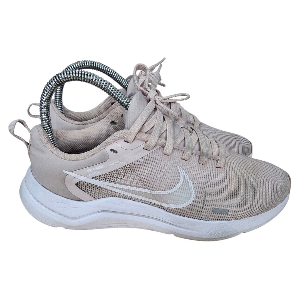 Nike Downshifter 12 Running Shoes Womens 6.5 Barely Pink Sneakers DD9294-600